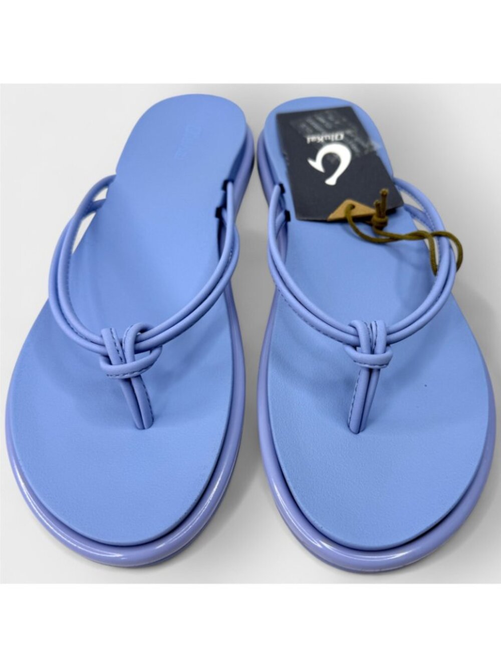 OluKai Aka Womens Thong Sandals Cloud Blue Water Friendly Size 8 New - Picture 4 of 11